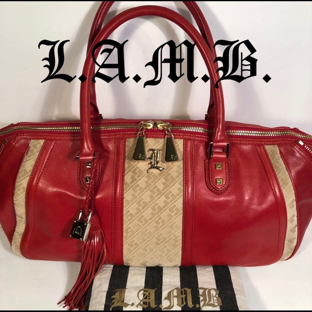 L.A.M.B Leather Handbag 👜